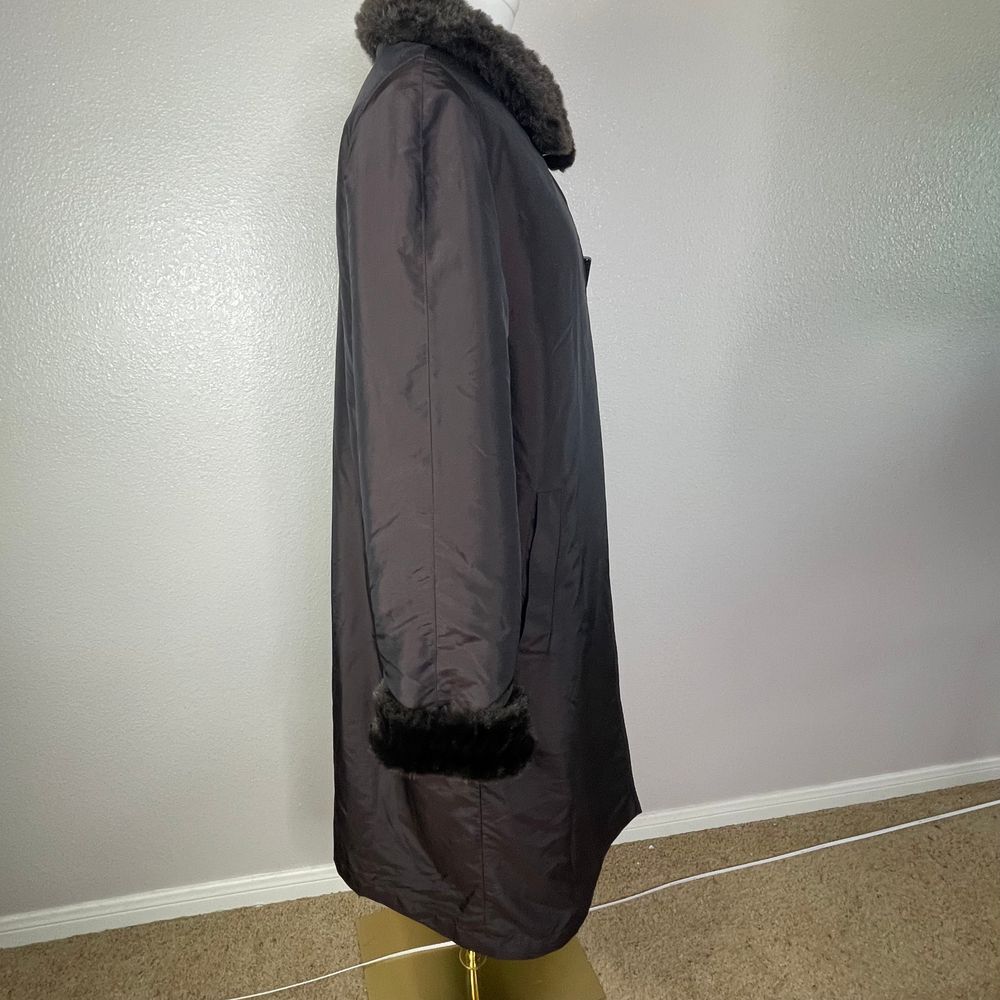 Ensign London oversized NWT reversible‎ faux fur and wind/water resistant S coat - Picture 16 of 16